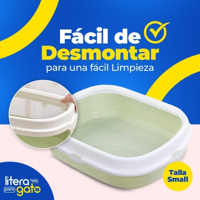 Litera con Tapa Pequeña - Lima Hola Pets Litera con Tapa Pequeña - Lima Hola Pets