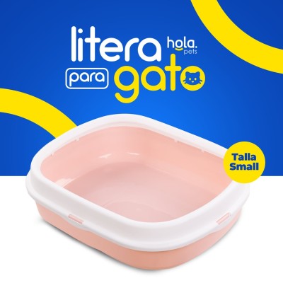 Litera con Tapa Pequeña - Rosado Hola Pets Litera con Tapa Pequeña - Rosado Hola Pets