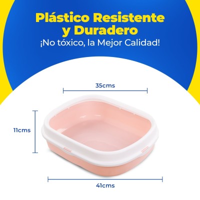 Litera con Tapa Pequeña - Rosado Hola Pets Litera con Tapa Pequeña - Rosado Hola Pets