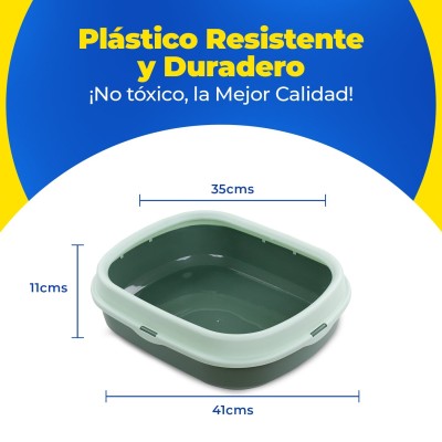 Litera con Tapa Pequeña - Verde Hola Pets Litera con Tapa Pequeña - Verde Hola Pets
