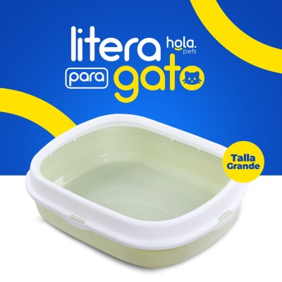 Litera con Tapa Grande - Lima Hola Pets Litera con Tapa Grande - Lima Hola Pets