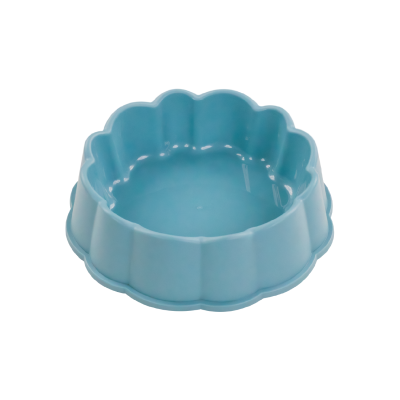 Plato Flor Mediano - Turquesa Hola Pets Plato Flor Mediano - Turquesa Hola Pets