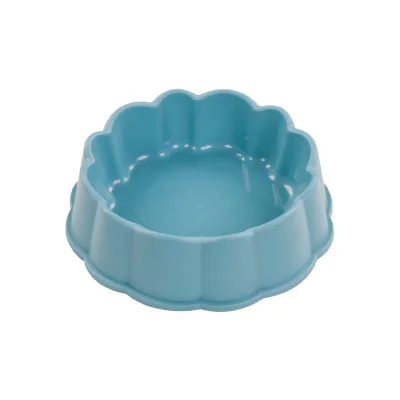 Plato Flor Mediano - Turquesa Hola Pets Plato Flor Mediano - Turquesa Hola Pets