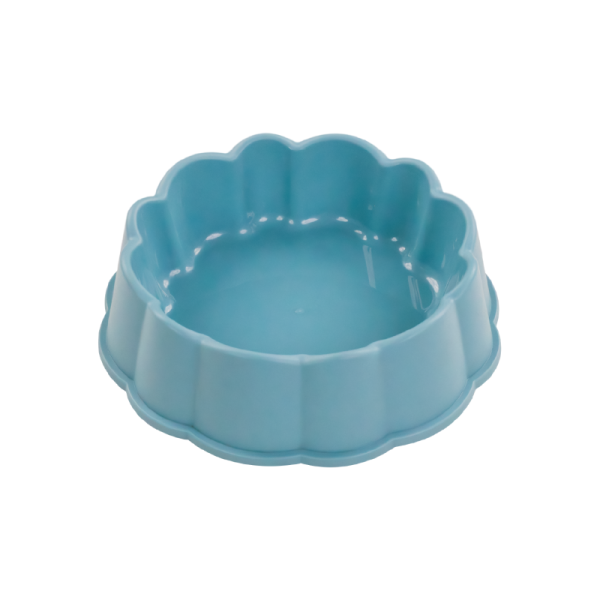 Plato Flor Mediano - Turquesa Hola Pets