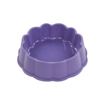 Plato Flor Mediano - Violeta Hola Pets Plato Flor Mediano - Violeta Hola Pets