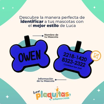 Plaquita Silenciosa - Huesito Plaquita Silenciosa - Huesito