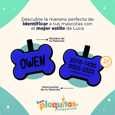 Plaquita Silenciosa - Huesito Plaquita Silenciosa - Huesito