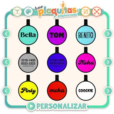 Plaquita Silenciosa - Circulo Plaquita Silenciosa - Circulo