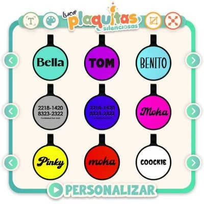 Plaquita Silenciosa - Circulo Plaquita Silenciosa - Circulo