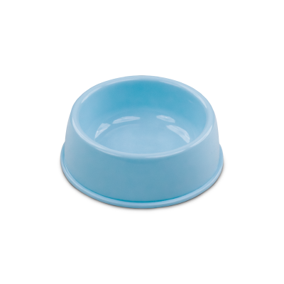 Plato Circular Clásico - Mediano Celeste Hola Pets Plato Circular Clásico - Mediano Celeste Hola Pets