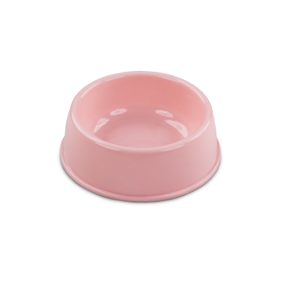 Plato Circular Clásico - Mediano Rosa Hola Pets Plato Circular Clásico - Mediano Rosa Hola Pets