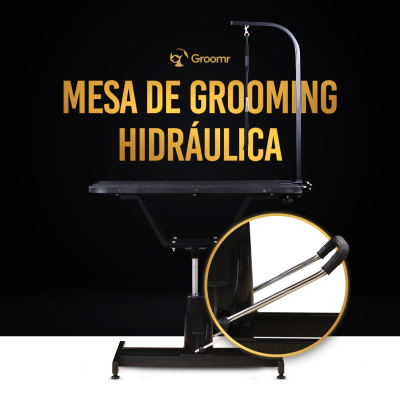 Mesa de Grooming Hidráulica - Groomr