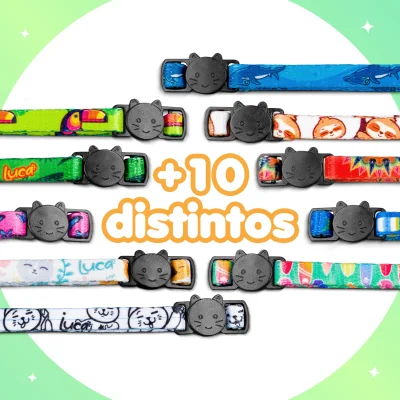 Collar para Gato - Lapas - Luca Collar para Gato - Lapas - Luca