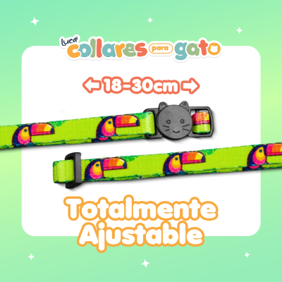 Collar para Gato - Tucán - Luca Collar para Gato - Tucán - Luca