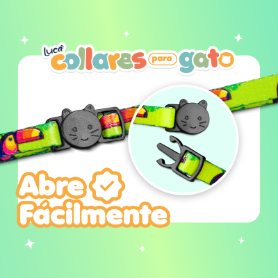 Collar para Gato - Tucán - Luca Collar para Gato - Tucán - Luca