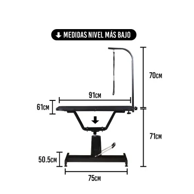 Mesa de Grooming Hidráulica - Groomr Mesa de Grooming Hidráulica - Groomr