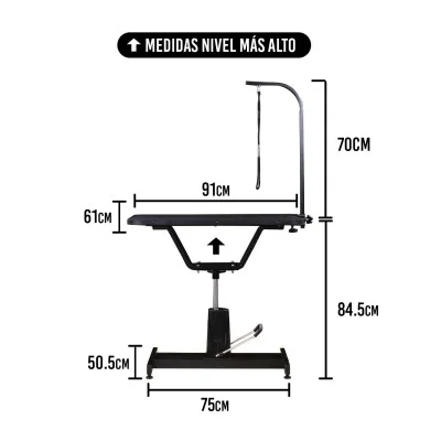 Mesa de Grooming Hidráulica - Groomr Mesa de Grooming Hidráulica - Groomr