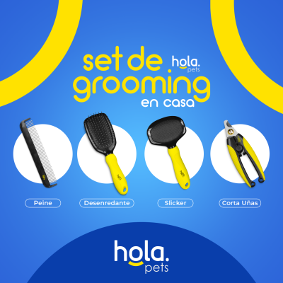 Set de Grooming en Casa - Raza Grande - Hola Pets Set de Grooming en Casa - Raza Grande - Hola Pets