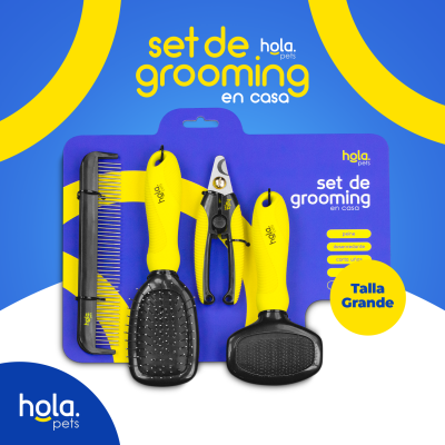 Set de Grooming en Casa - Raza Grande - Hola Pets Set de Grooming en Casa - Raza Grande - Hola Pets