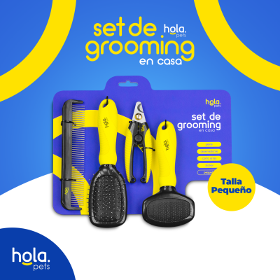 Set de Grooming en Casa - Raza Pequeña - Hola Pets Set de Grooming en Casa - Raza Pequeña - Hola Pets