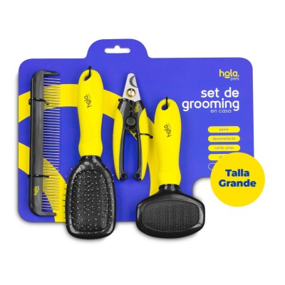 Set de Grooming en Casa - Raza Grande - Hola Pets Set de Grooming en Casa - Raza Grande - Hola Pets