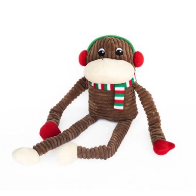Peluche Navideño Crinkle el Mono
