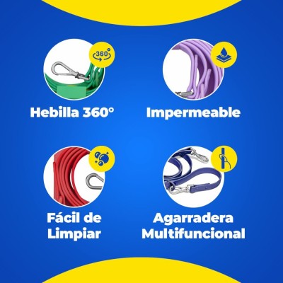 Correa Multifunción - Verde - Hola Pets Correa Multifunción - Verde - Hola Pets