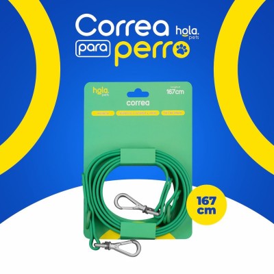 Correa Multifunción - Verde - Hola Pets Correa Multifunción - Verde - Hola Pets