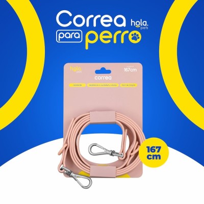 Correa Multifunción - Rosado - Hola Pets Correa Multifunción - Rosado - Hola Pets