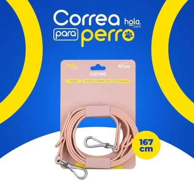 Correa Multifunción - Rosado - Hola Pets Correa Multifunción - Rosado - Hola Pets