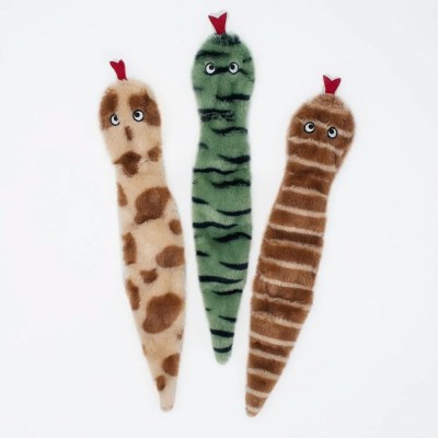 Juguete Skinny Peltz 3-Pack Large Desert Snakes - Zippy Paws Juguete Skinny Peltz 3-Pack Large Desert Snakes - Zippy Paws