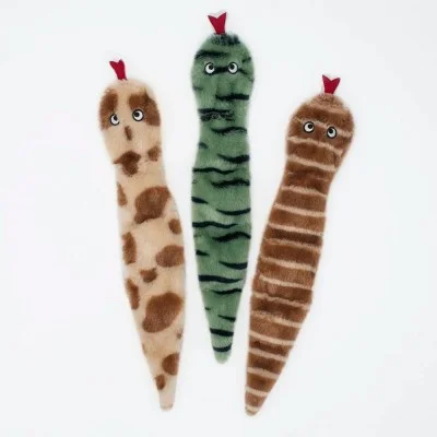 Juguete Skinny Peltz 3-Pack Large Desert Snakes - Zippy Paws Juguete Skinny Peltz 3-Pack Large Desert Snakes - Zippy Paws