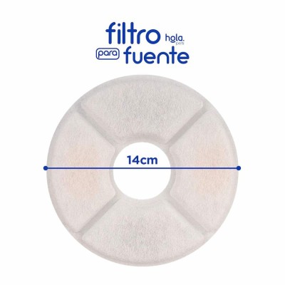 Filtro Genérico - Fuente de Agua Circular - Hola Pets Filtro Genérico - Fuente de Agua Circular - Hola Pets