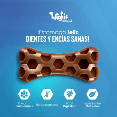 Woofis Dentales - Mantequilla de Maní Woofis Dentales - Mantequilla de Maní
