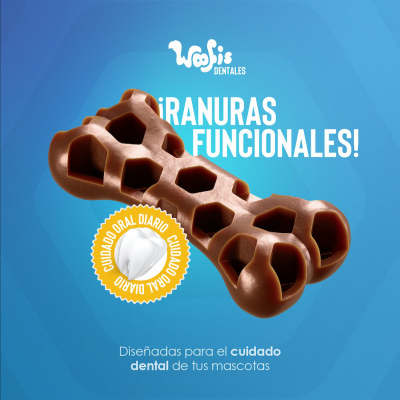 Woofis Dentales - Mantequilla de Maní Woofis Dentales - Mantequilla de Maní
