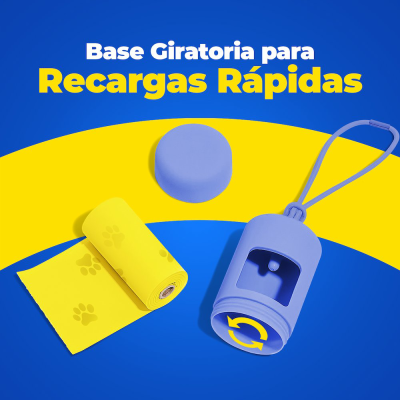 Porta Bolsas - Celeste - Hola Pets Porta Bolsas - Celeste - Hola Pets