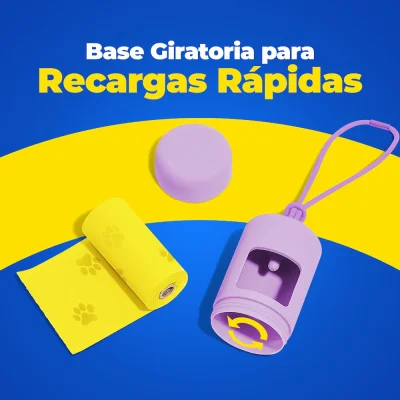 Porta Bolsas - Violeta - Hola Pets Porta Bolsas - Violeta - Hola Pets