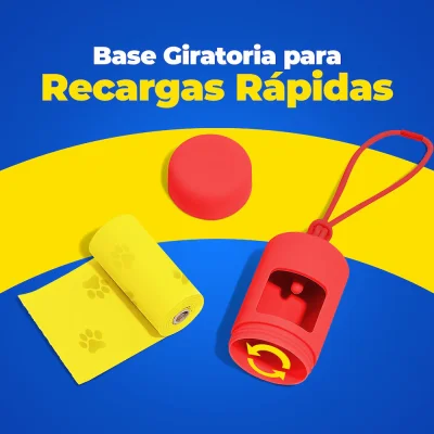 Porta Bolsas - Rojo - Hola Pets Porta Bolsas - Rojo - Hola Pets