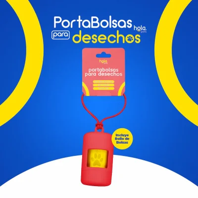 Porta Bolsas - Rojo - Hola Pets Porta Bolsas - Rojo - Hola Pets