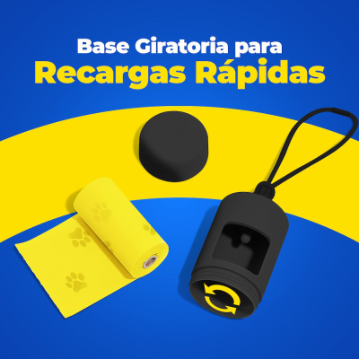 Porta Bolsas - Negro - Hola Pets Porta Bolsas - Negro - Hola Pets
