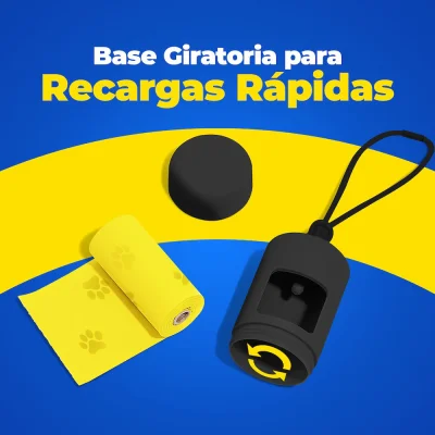 Porta Bolsas - Negro - Hola Pets Porta Bolsas - Negro - Hola Pets