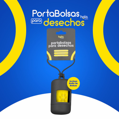 Porta Bolsas - Negro - Hola Pets Porta Bolsas - Negro - Hola Pets