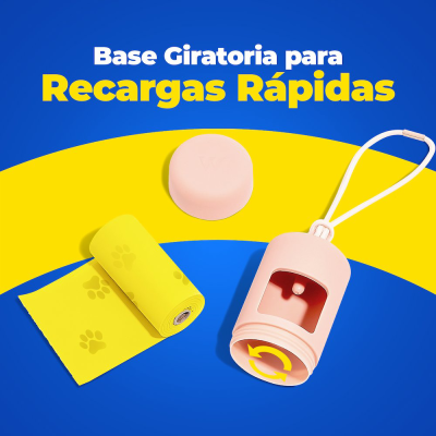 Porta Bolsas - Rosado - Hola Pets Porta Bolsas - Rosado - Hola Pets