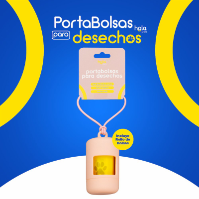 Porta Bolsas - Rosado - Hola Pets Porta Bolsas - Rosado - Hola Pets