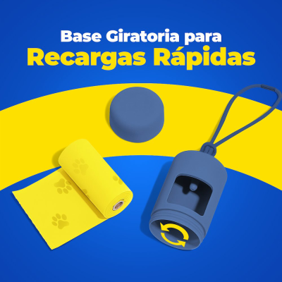 Porta Bolsas - Azul - Hola Pets Porta Bolsas - Azul - Hola Pets