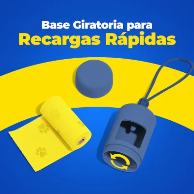 Porta Bolsas - Azul - Hola Pets Porta Bolsas - Azul - Hola Pets