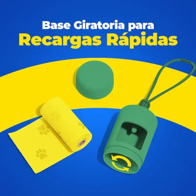 Porta Bolsas - Verde - Hola Pets Porta Bolsas - Verde - Hola Pets