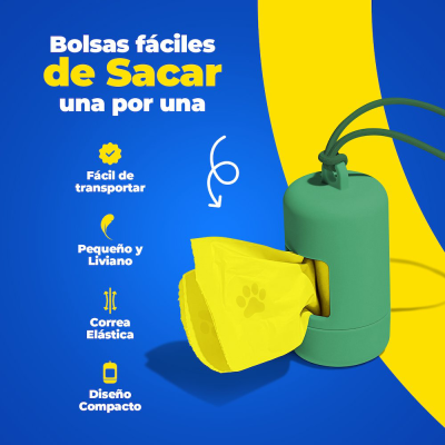Porta Bolsas - Verde - Hola Pets Porta Bolsas - Verde - Hola Pets
