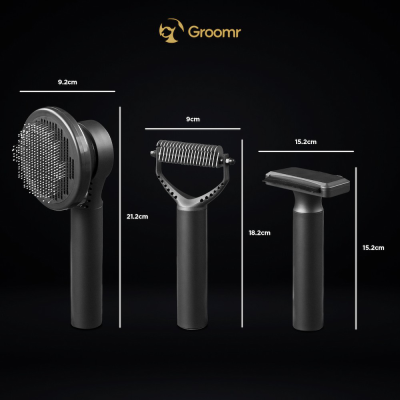 Set Triple de Peines Profesionales - Groomr