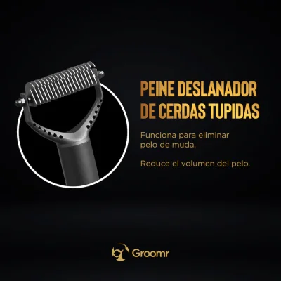 Set Triple de Peines Profesionales - Groomr Set Triple de Peines Profesionales - Groomr